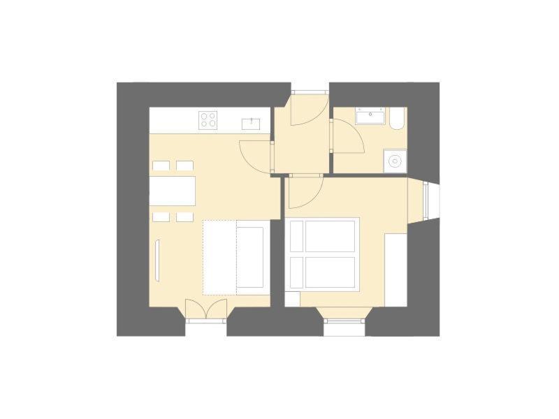Residence Traube Bressanone Rom bilde
